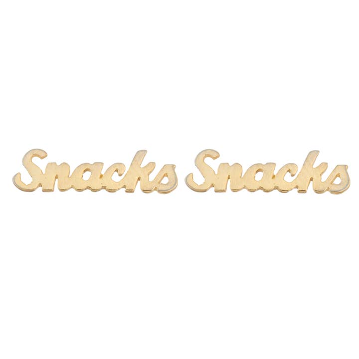 Snacks Stud Earrings for wholesale by SNASH JEWELRY