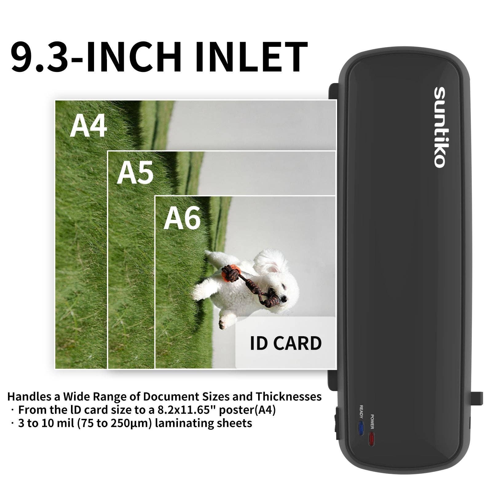 Hard Rock Health Stores - Wholesale Kitchen Appliance - Laminator Machine with Quick Warm Up, Fast Laminating Documentation and Photos3