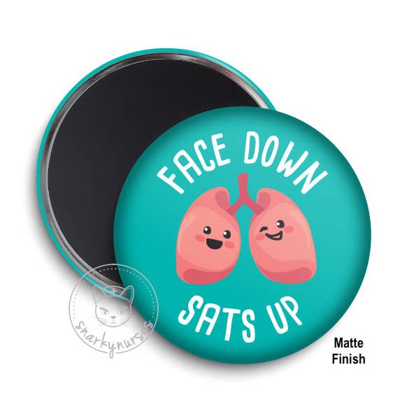 Magnet: Face down sats up for wholesale by Snarkynurses