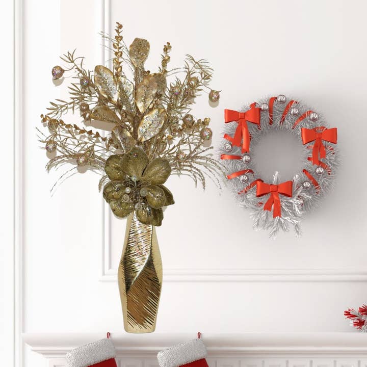 Glorious Gold Arrangement - 36" for wholesale by Amazyng Decor