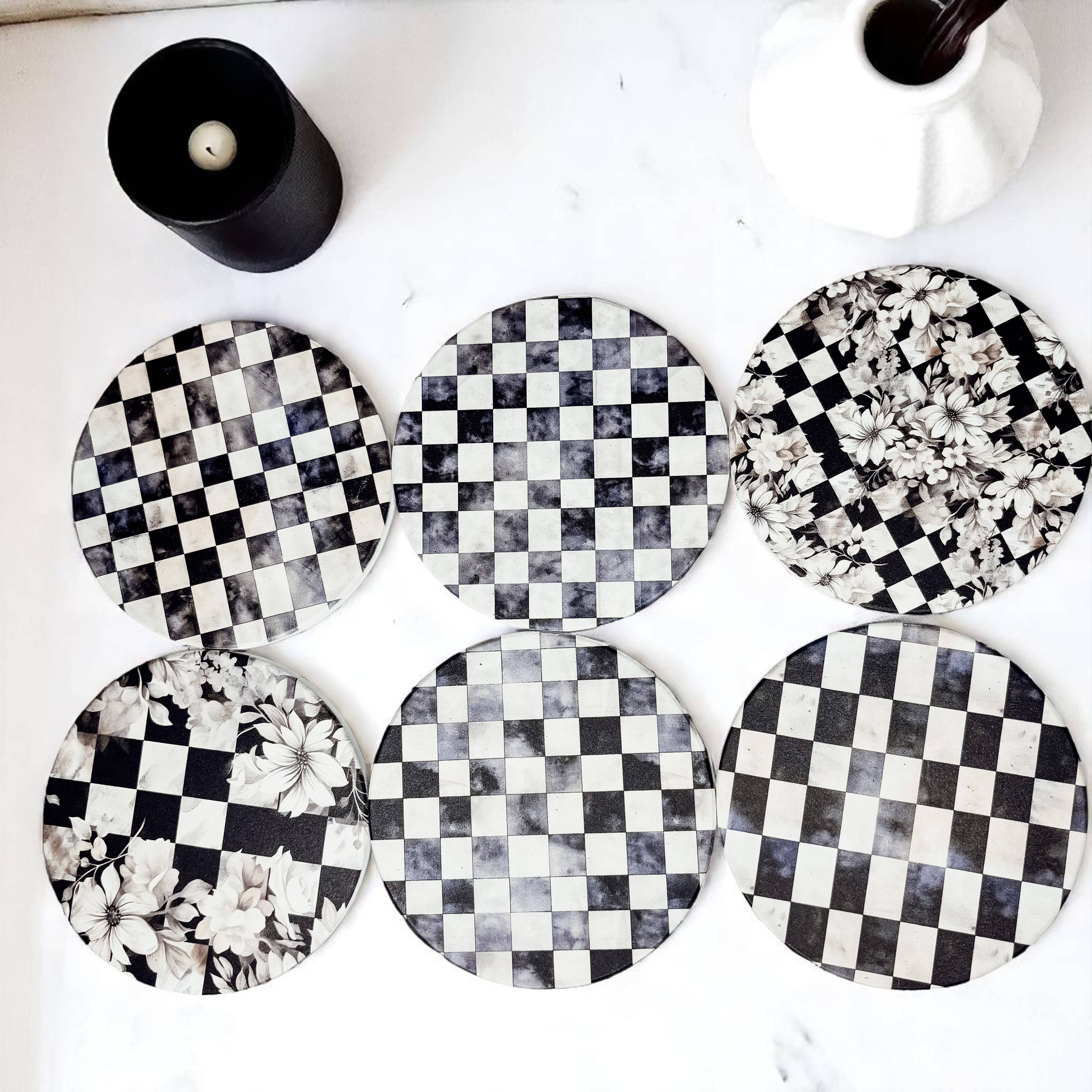 Gia Roma - Wholesale Onderzetters - Chinoiserie Halloween Onderzetters, Luxe Herfst Huisdecoraties120