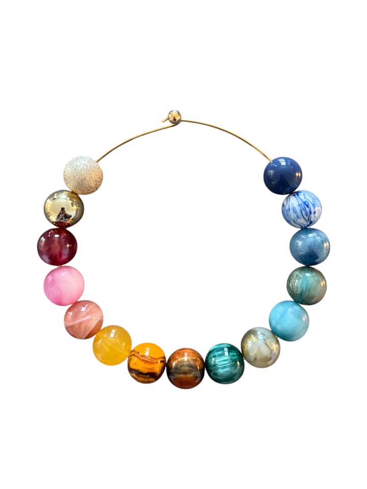 Chunky Beaded Necklace - One of a Kind 2 for wholesale by KMs GEMs