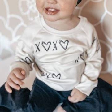 XOXO Pullover Toddler Valentines for wholesale by StormyRay by Stormy