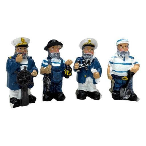 International Gifts Ltd. - Wholesale Decorative Figurine - Blue Harbour Captain & Sailor Asst.4-2830