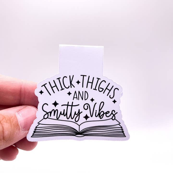 Tjocka lår och smutsiga vibbar Magnetiskt bokmärke - Bokälskare för wholesale av Big Chair Dreams