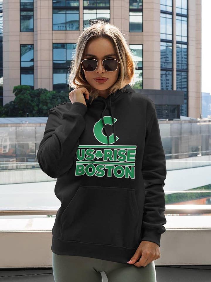 C Us Rise Boston Hoodie Womens GoatDeals Designs for wholesale by SmartPrintsInk