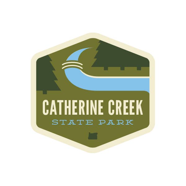 Catherine Creek State Park Sticker for wholesale by Patchmarks