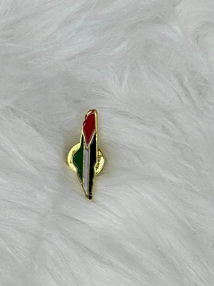 Palestinian Flag Pin: A Symbol of Support and Independence for wholesale by Palestinian Elegance