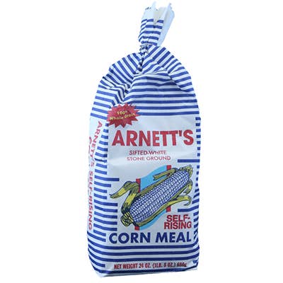 Arnetts Stone Ground White Self-Rising Corn Meal 1.5lb for wholesale by Ironpath Distributors