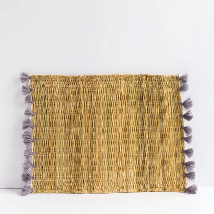 HandmadeBestSeller – wholesale Placemat – Tassel Placemat, Handmade Rattan Placemat, Natural Placemats4