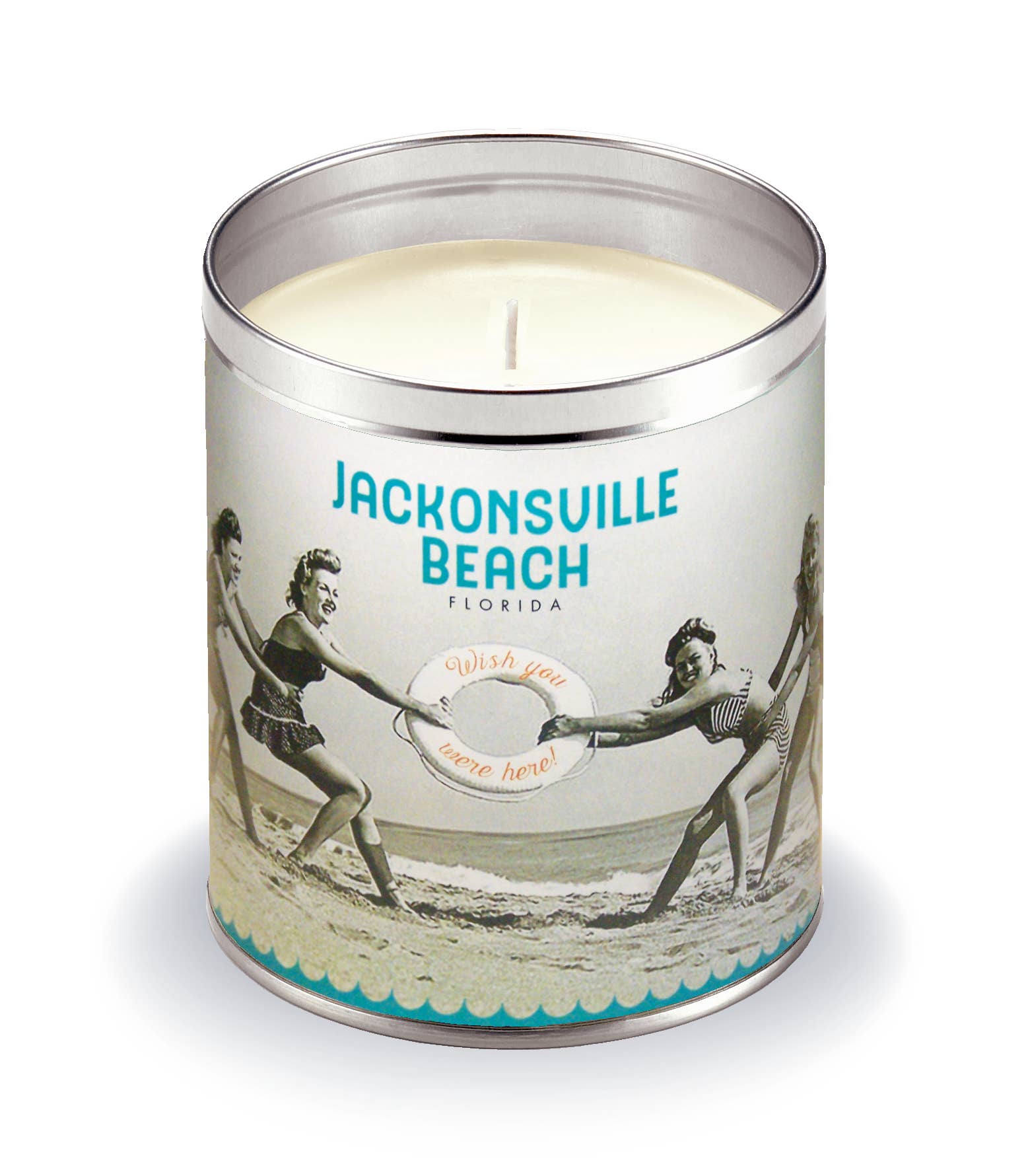 Aunt Sadie's Candles - Venta al por mayor Vela aromática de viaje - Vela Beach Girls Tirando