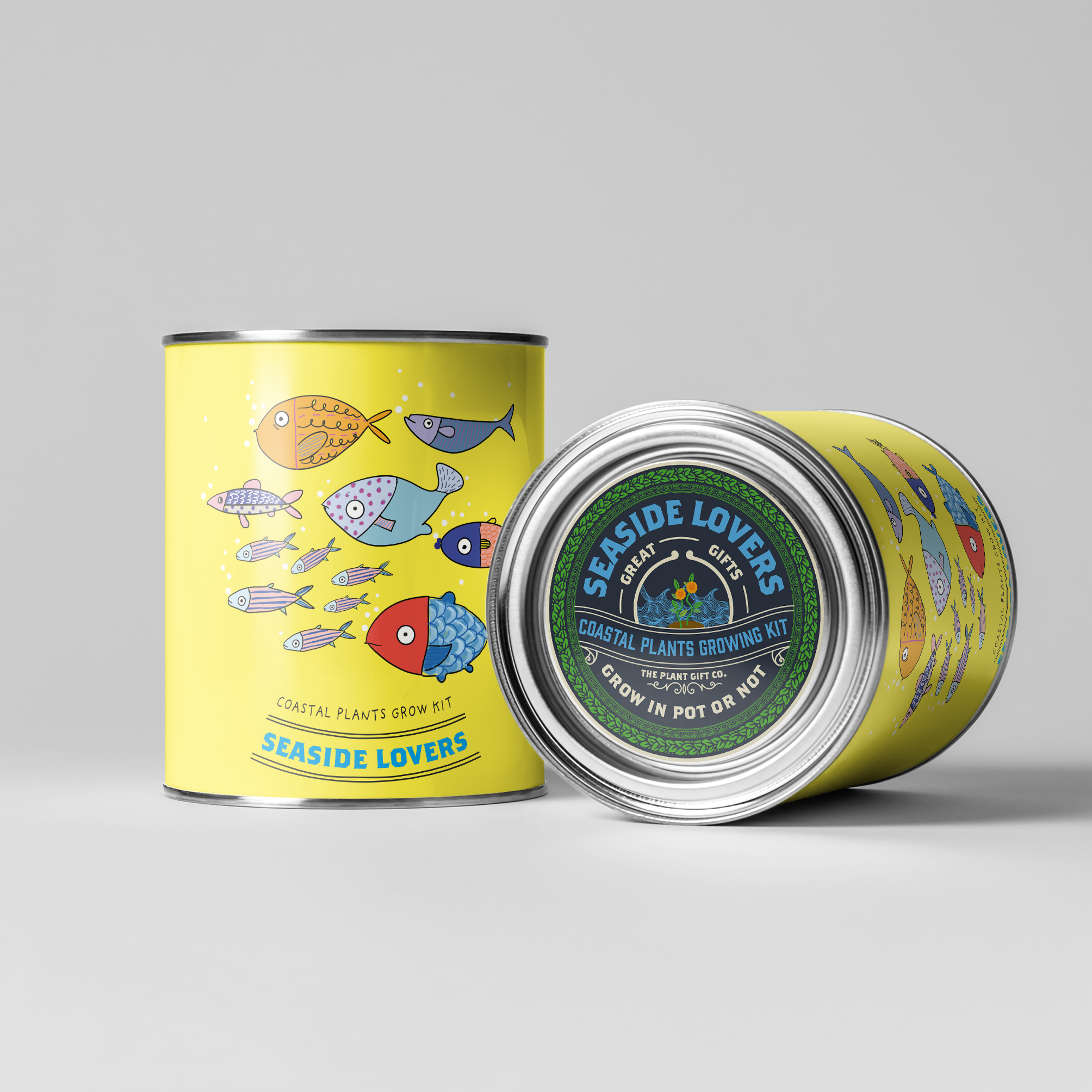 The Plant Gift Co. – wholesale Plant seeds – Seaside Lovers. Eco Grow Your Own Plant Kit, Gardening Gift2