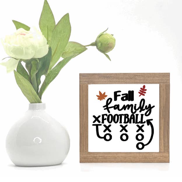 Futebol familiar de outono por atacado de Bog Road Designs