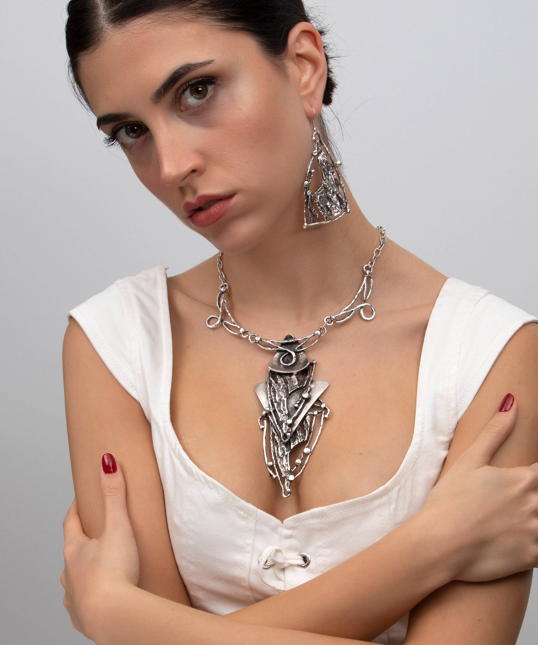 AVENS - Wholesale Jewelry Set - Fine silver plated jewelry set1