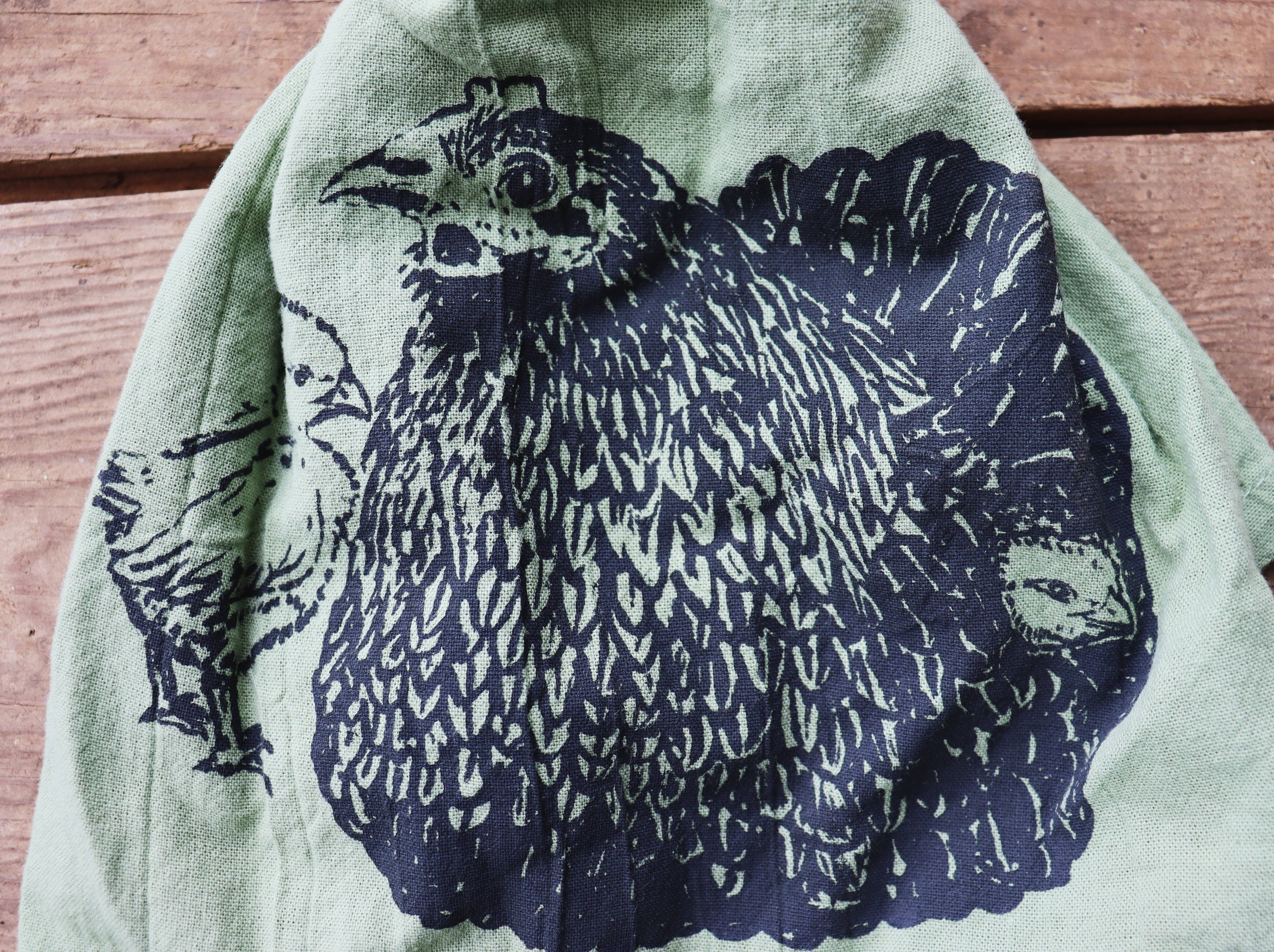 MOTH WOOD - Wholesale Tea Towel - Hand Screen Printed Cotton Tea Towels12