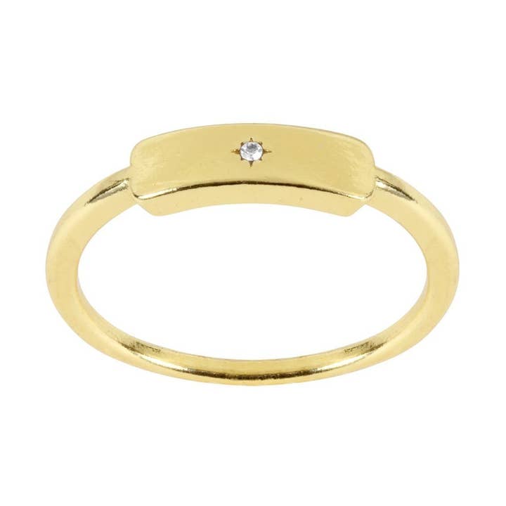 Katie Dean - Wholesale Band/Stacked Ring - Rectangle Ring0