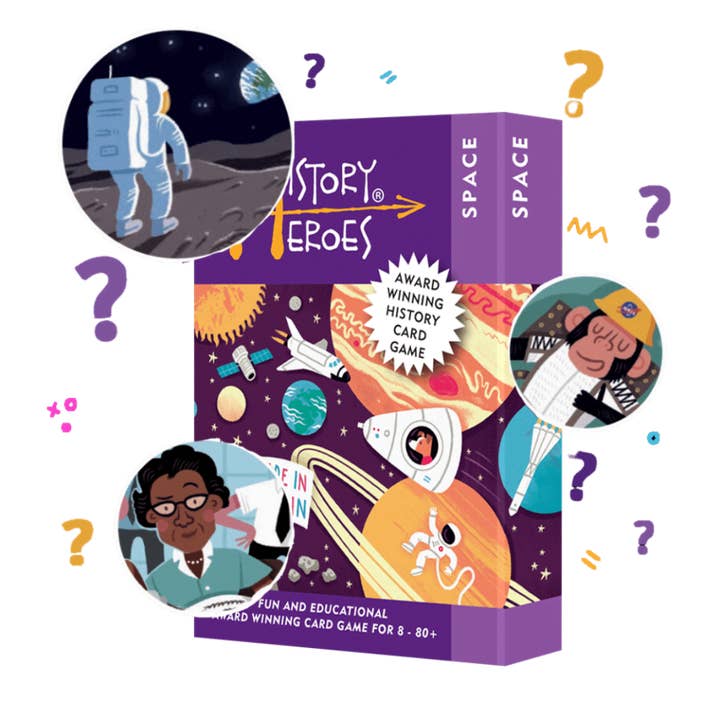 History Heroes – Engroshandel Kortspil – History Heroes: SPACE Exploration familiekortspil1