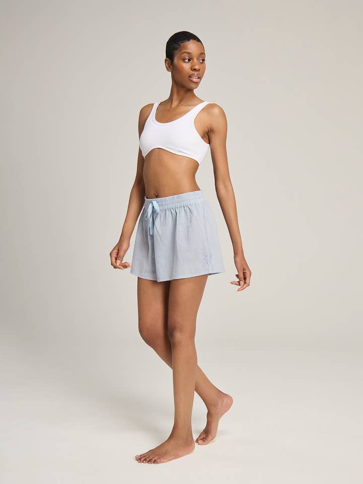 The Classic Boxer - Sky for wholesale by Nudea