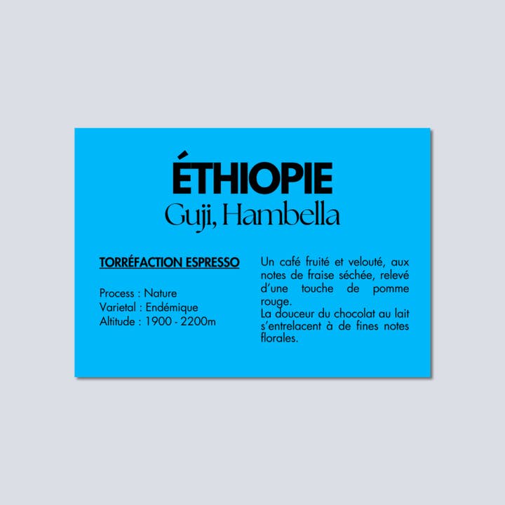 CAFES CIEL - Wholesale Coffee Beans - ETHIOPIA - Hambela (Nature)1