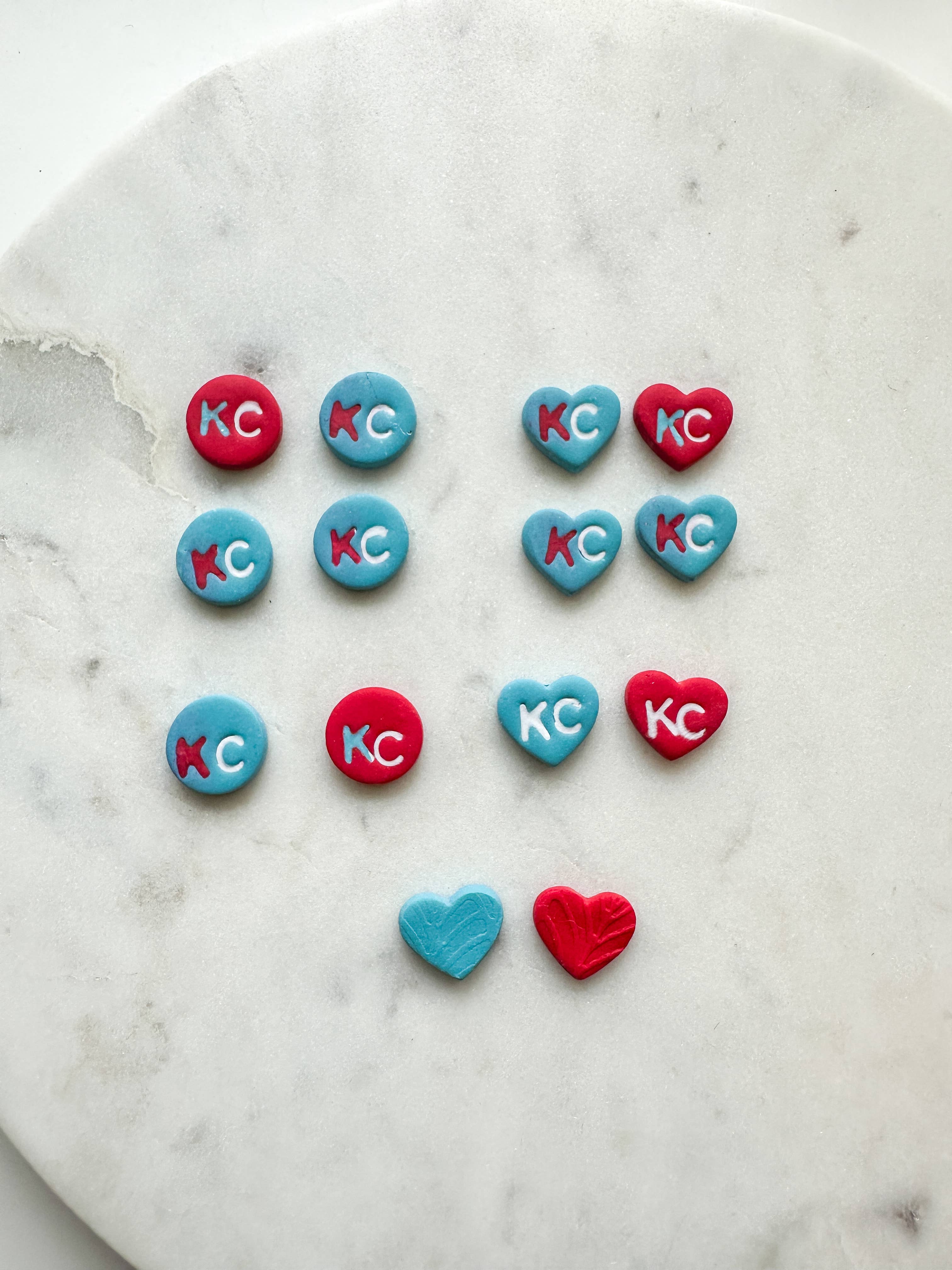 Vandy Visuals Shop - Vente Clous d'oreille - Boucles d'oreilles à tige KC Current | Soccer féminin de Kansas City