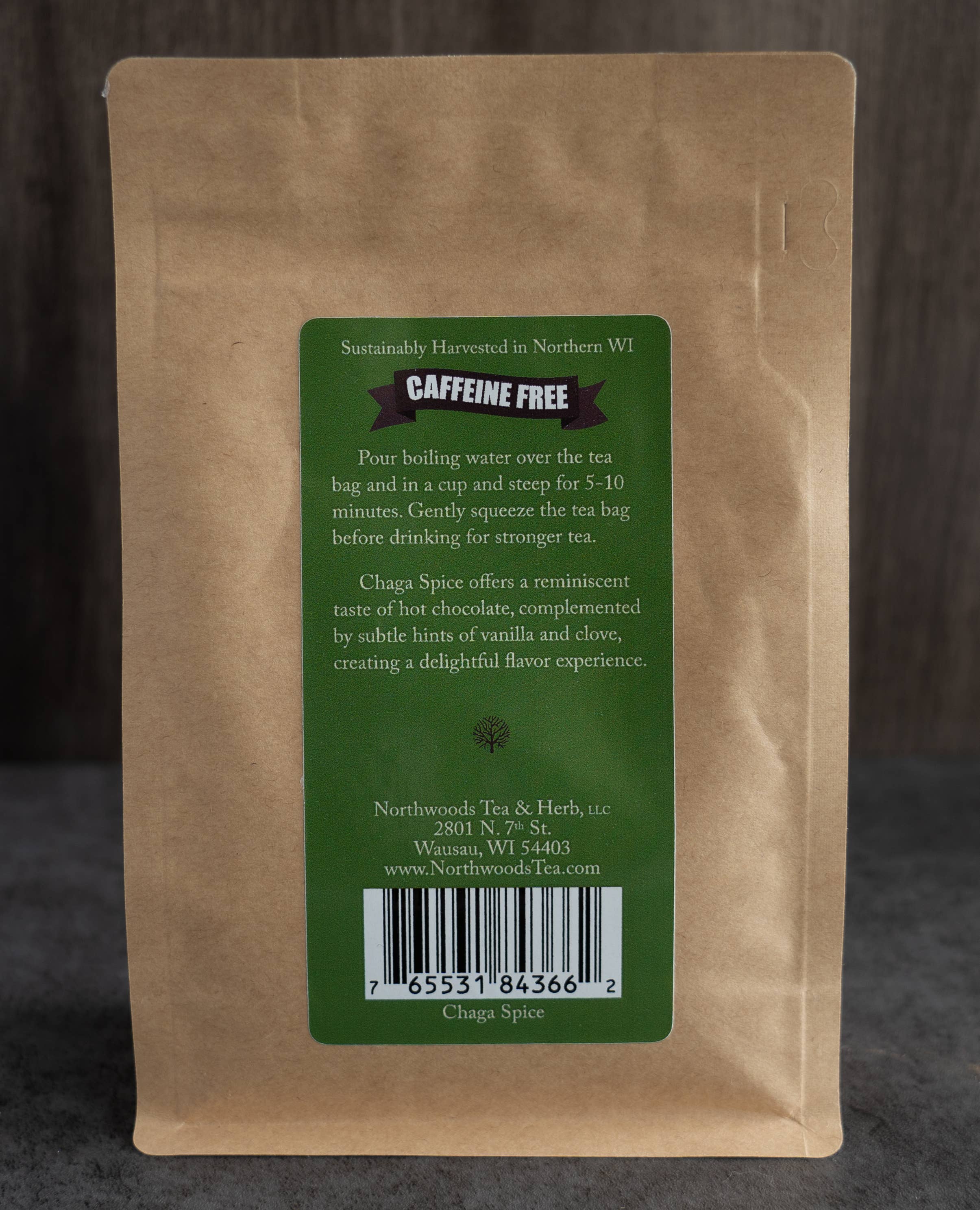 Northwoods Tea & Herb LLC - Wholesale Health/Detox Tea - Chaga Spice Tea2