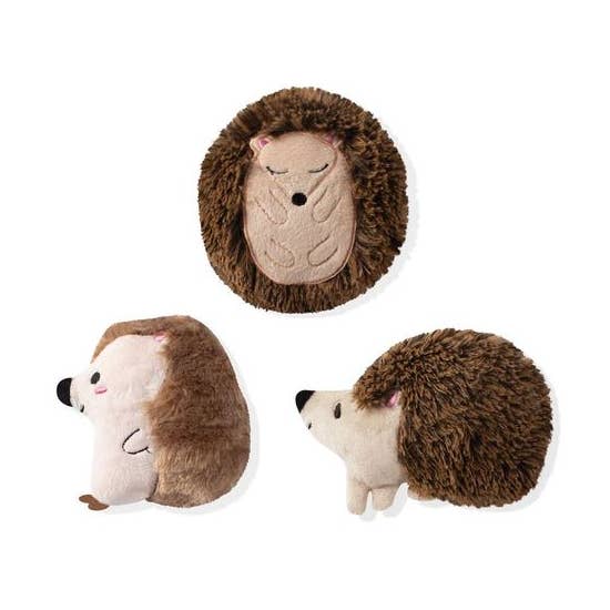 3 Piece Small Dog Toy Set - Hedgehogs for wholesale by Petshop by Fringe Studio