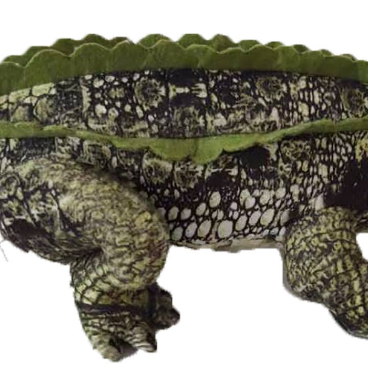 Texas Toy Distribution - Wholesale Stuffed/Plush Toy - Kids & Baby - Crocodile Plush 14" Stuffed Animals, Pink and Green Options!
