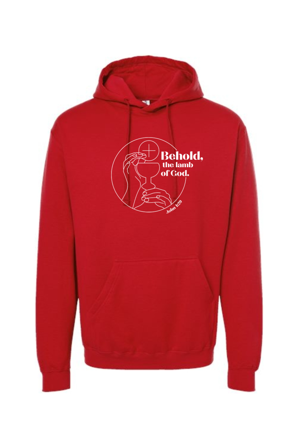 Sock Religious – wholesale Hoodie – Unisex – Behold, the Lamb of God - John 1:29 Hoodie Sweatshirt1