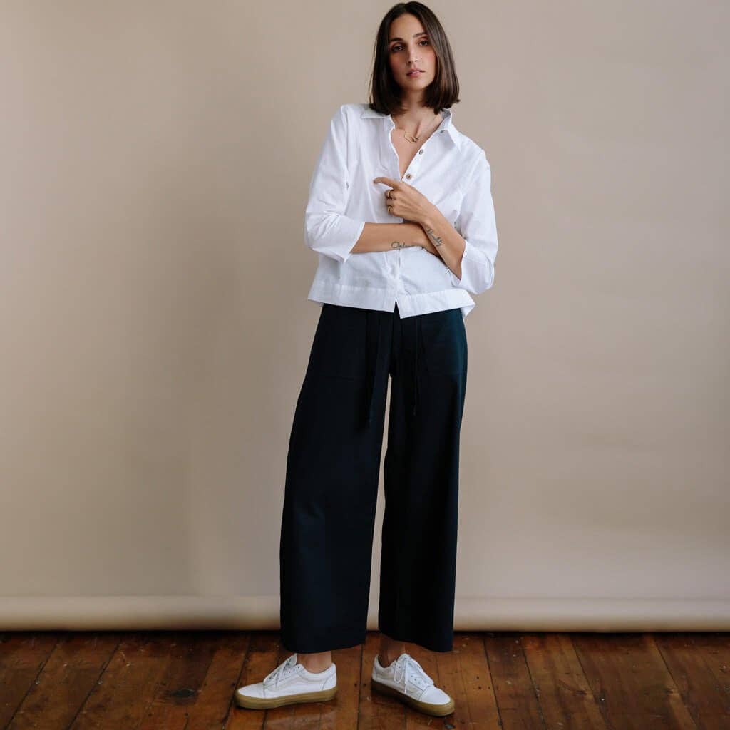 MULXIPLY - Wholesale Pants - Women's - The Wide Leg Pant | Black3