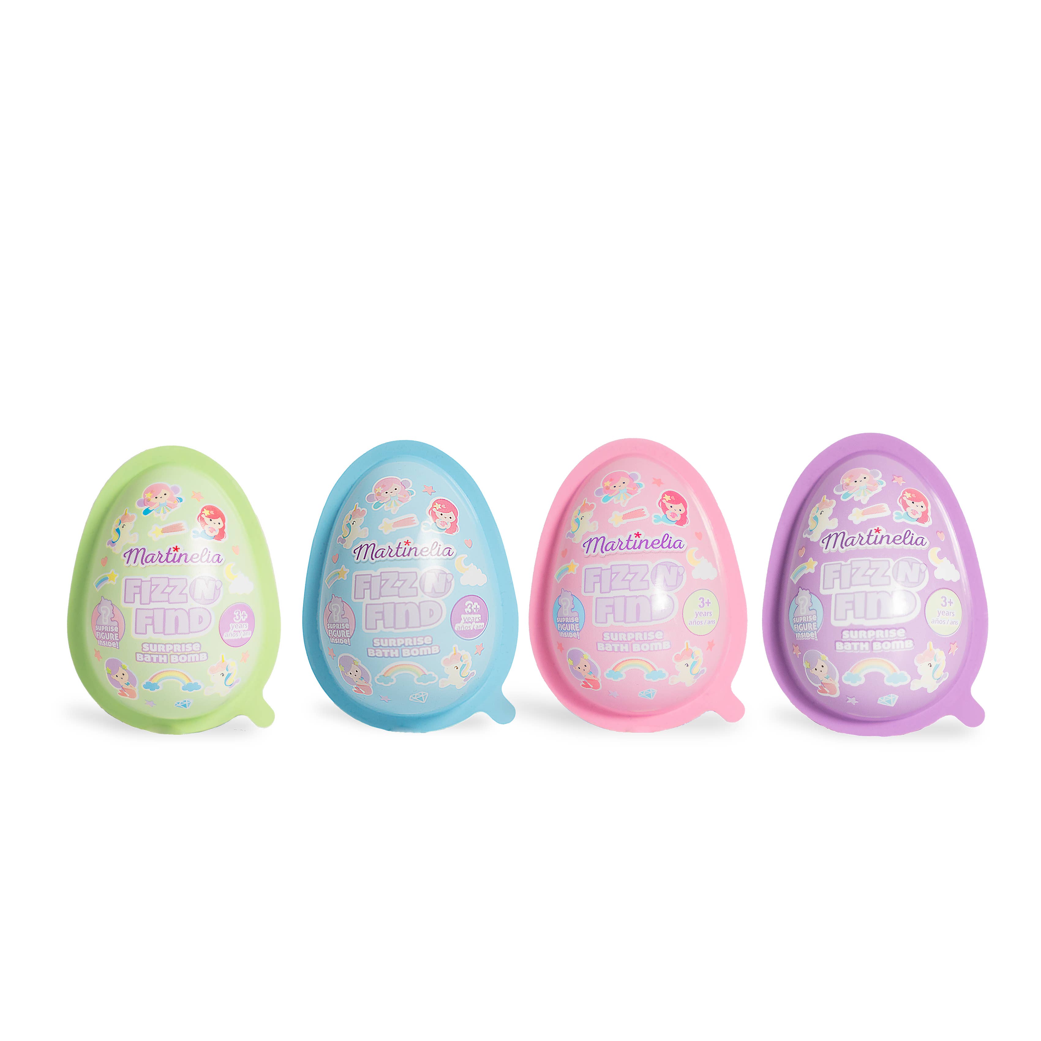 Aquarius Cosmetic SLU - Vendita all'ingrosso Bombe/polveri da bagno - Bomba da bagno a forma di uovo Martinelia 150 g con sorpresa7