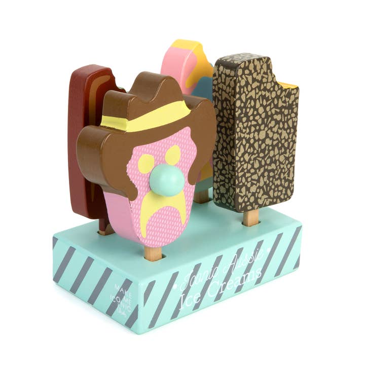 Make Me Iconic - Wholesale Wood Toy - Kids - WOODEN TOY - AUSTRALIAN ICE CREAMS MELT13