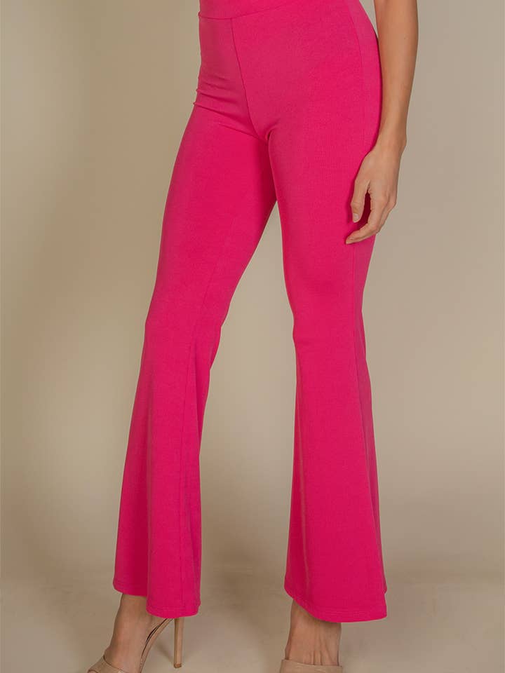 CAPELLA APPAREL - Wholesale Pants - Women's - High Waisted Flare Pants43