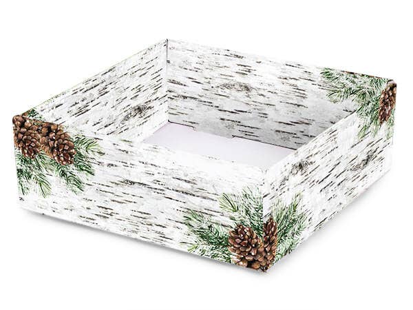 Nashville Wraps - Wholesale Gift Box - Square Gift Basket Market Tray7