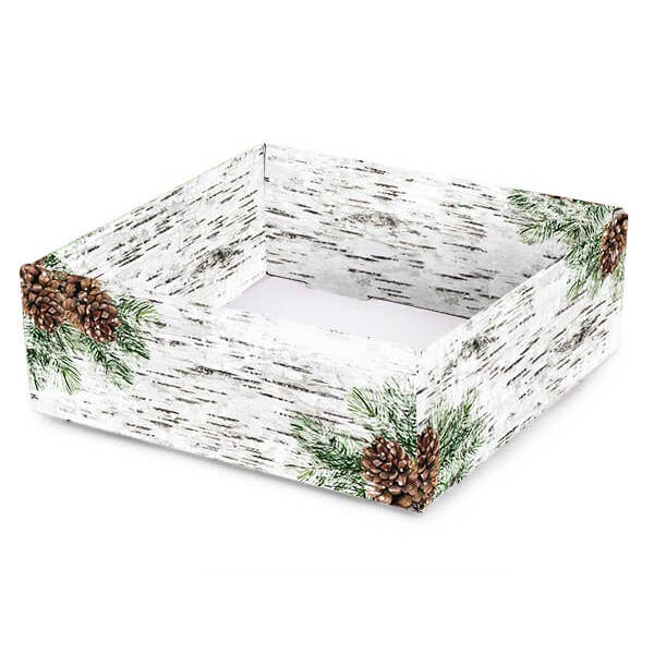 Nashville Wraps - Wholesale Gift Box - Square Gift Basket Market Tray7