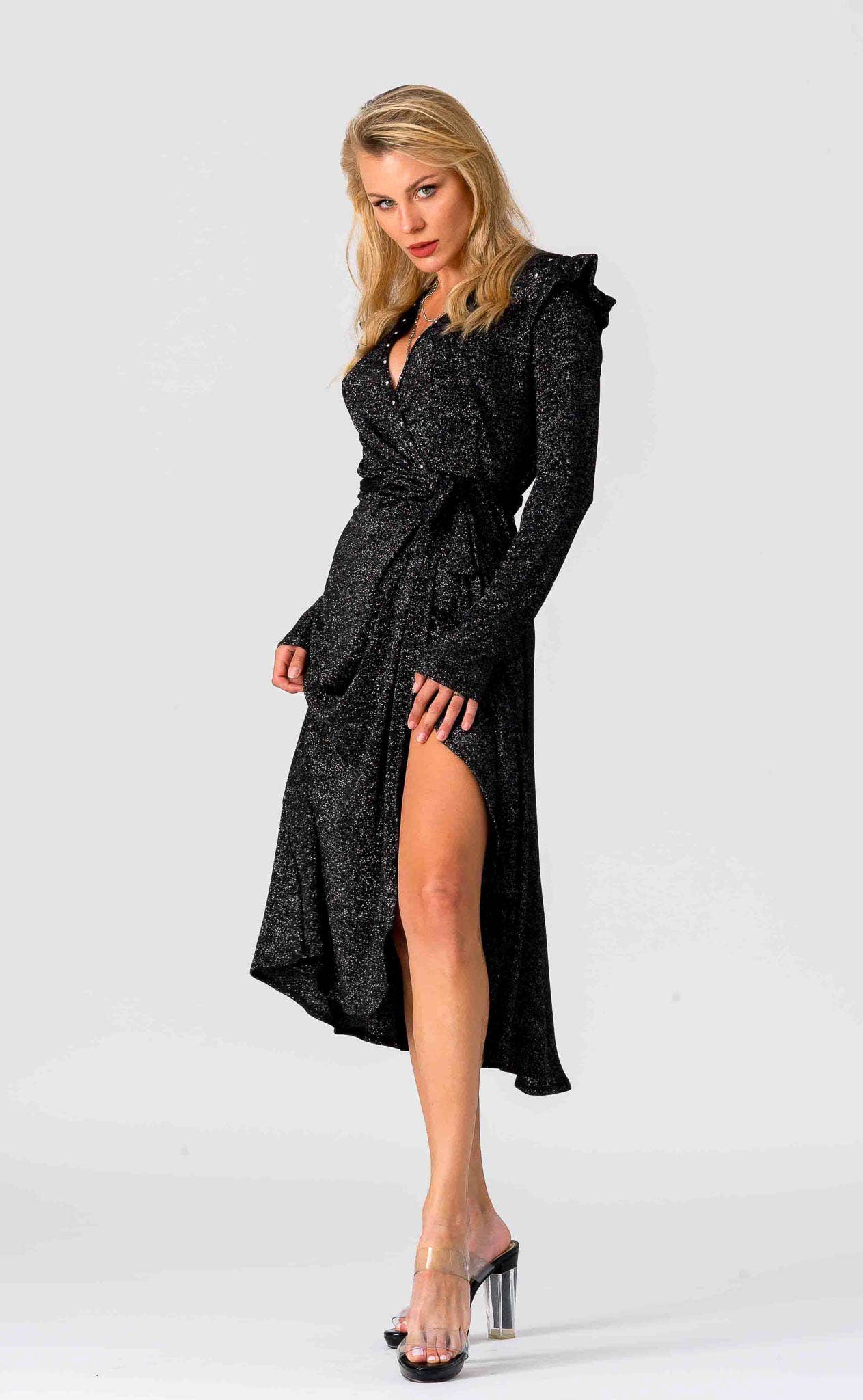 Ibiza Stones – wholesale Klänning - Dam – Dolly Lurex klänning1