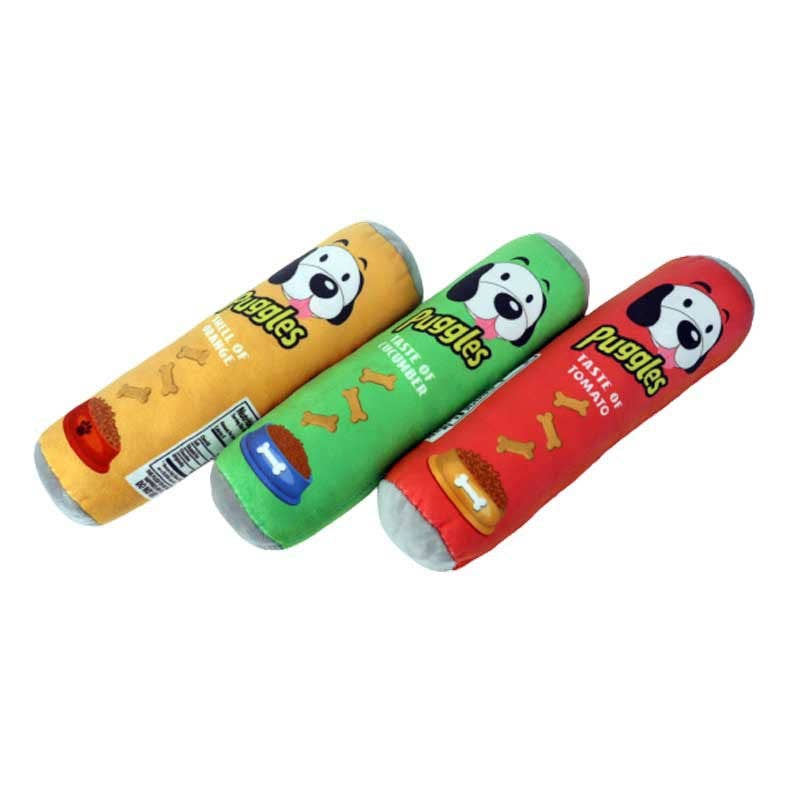 Cheerhunting - Wholesale Pet Plush Toy - Dog - Petkin - Chips Can Shape Dog Toy3