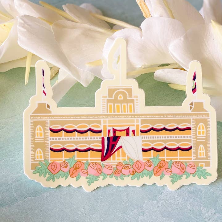 'Iolani Palace - Sticker for wholesale by Design Jord