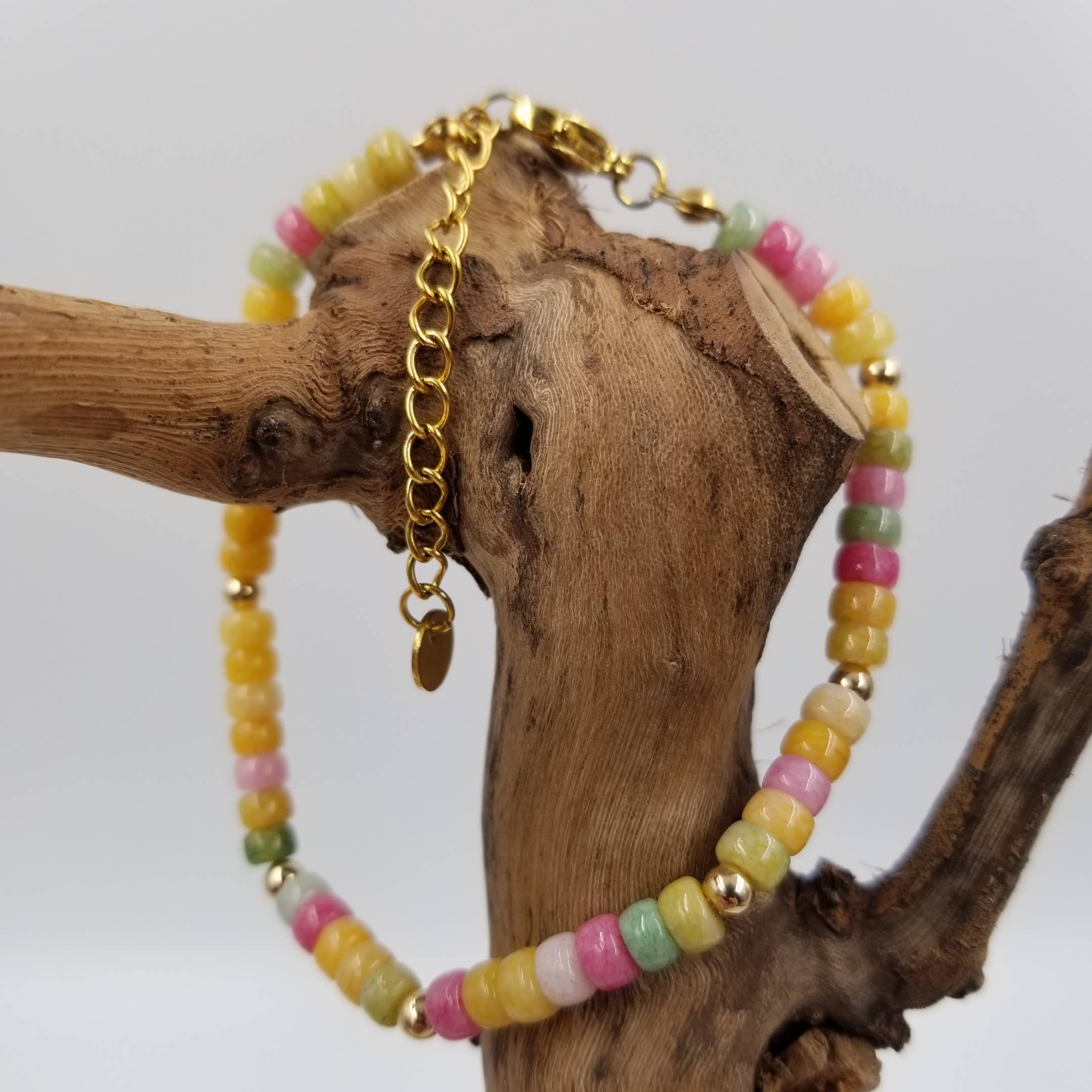 CHAKRA JEWELRY – wholesale Pärlarmband – Dopaminarmband med pärlor i natursten0