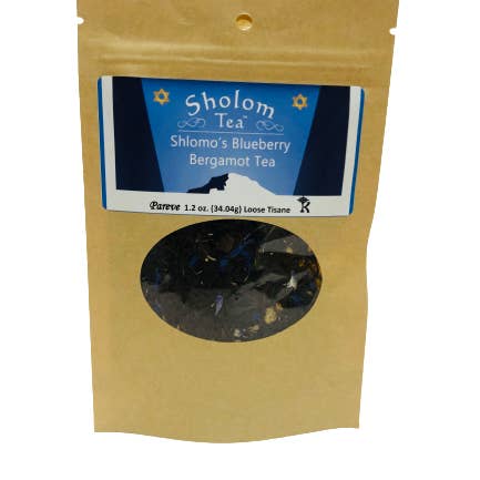 Thés casher {Thé à la Bergamote aux Myrtilles Shlomo} pour la vente par Sholom Tea
