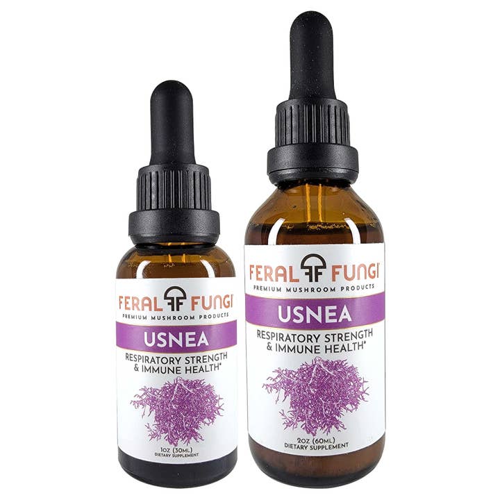 Feral Fungi - Wholesale Tincture - Usnea (Usnea longissima) Spagyric Tincture