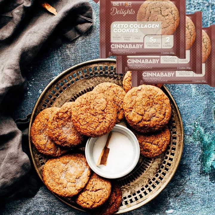BETT3R KETO – Großhandel Cookie – Bett3r Keto Zimt Kollagen Plätzchen4