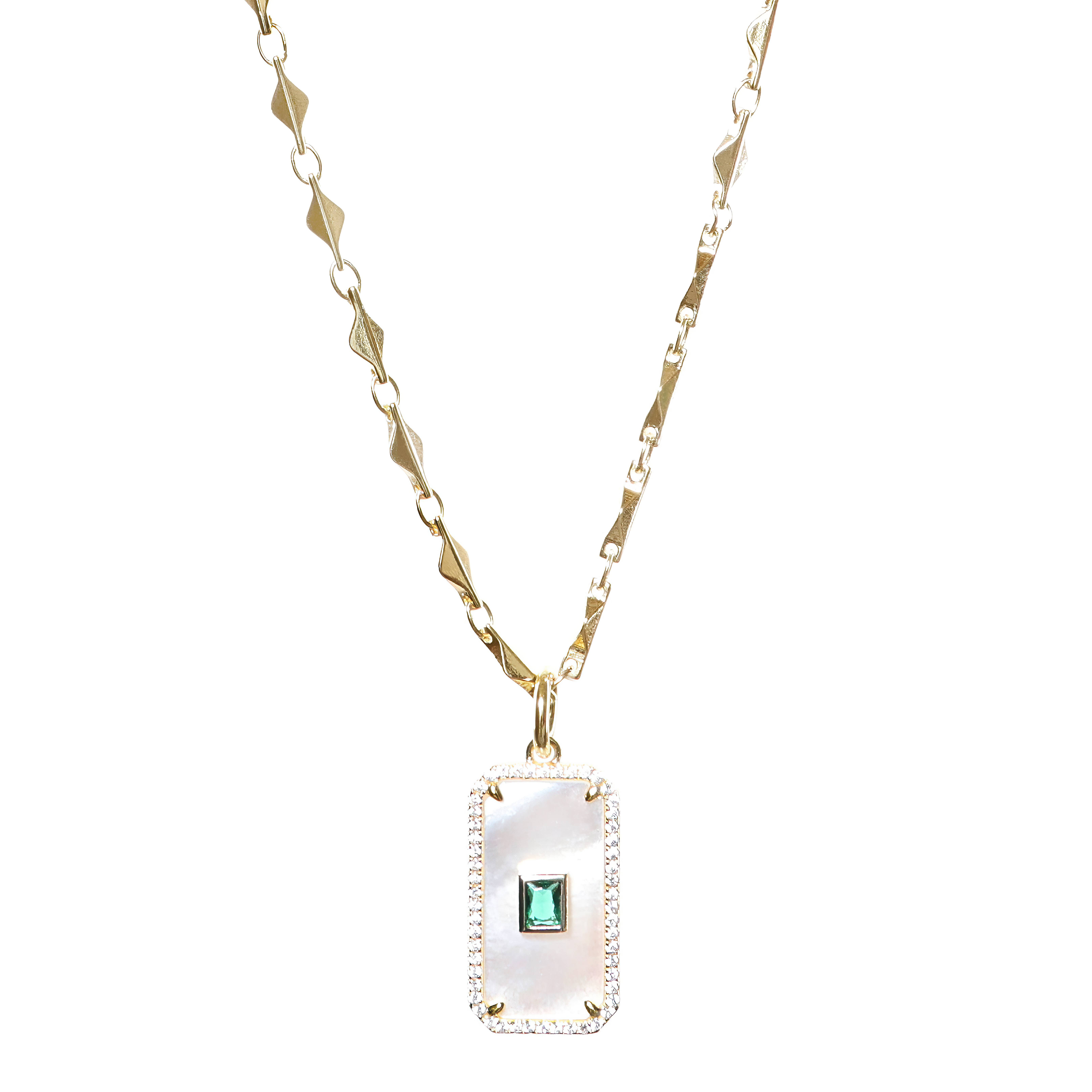 Rachel Reinhardt – Großhandel Kette mit Anhänger/Charm – Verzauberter Anhänger mit Perlmutt-Halskette1