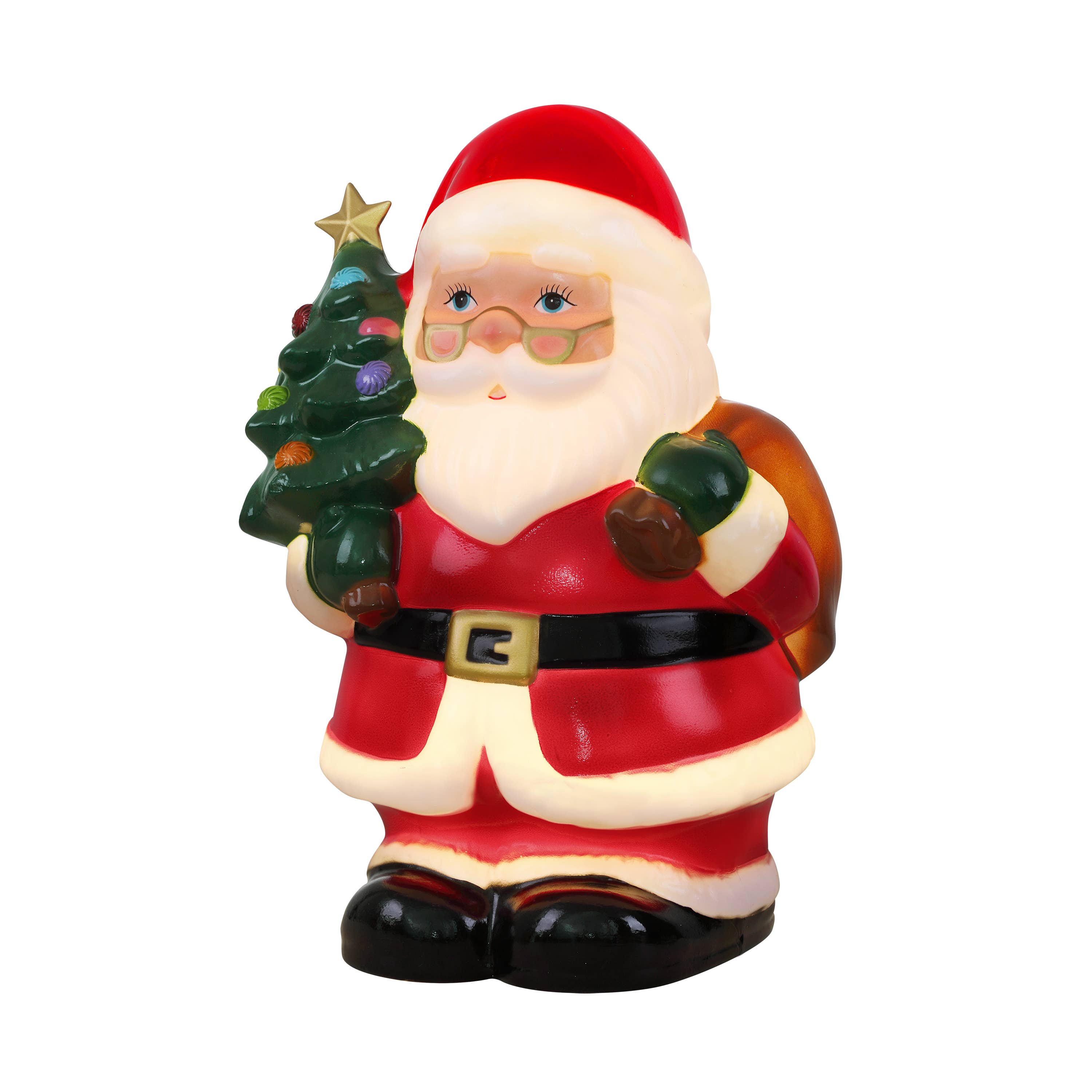 Mr. Christmas - Wholesale Christmas Decoration - 24 In. Lit Santa Blow Mold4