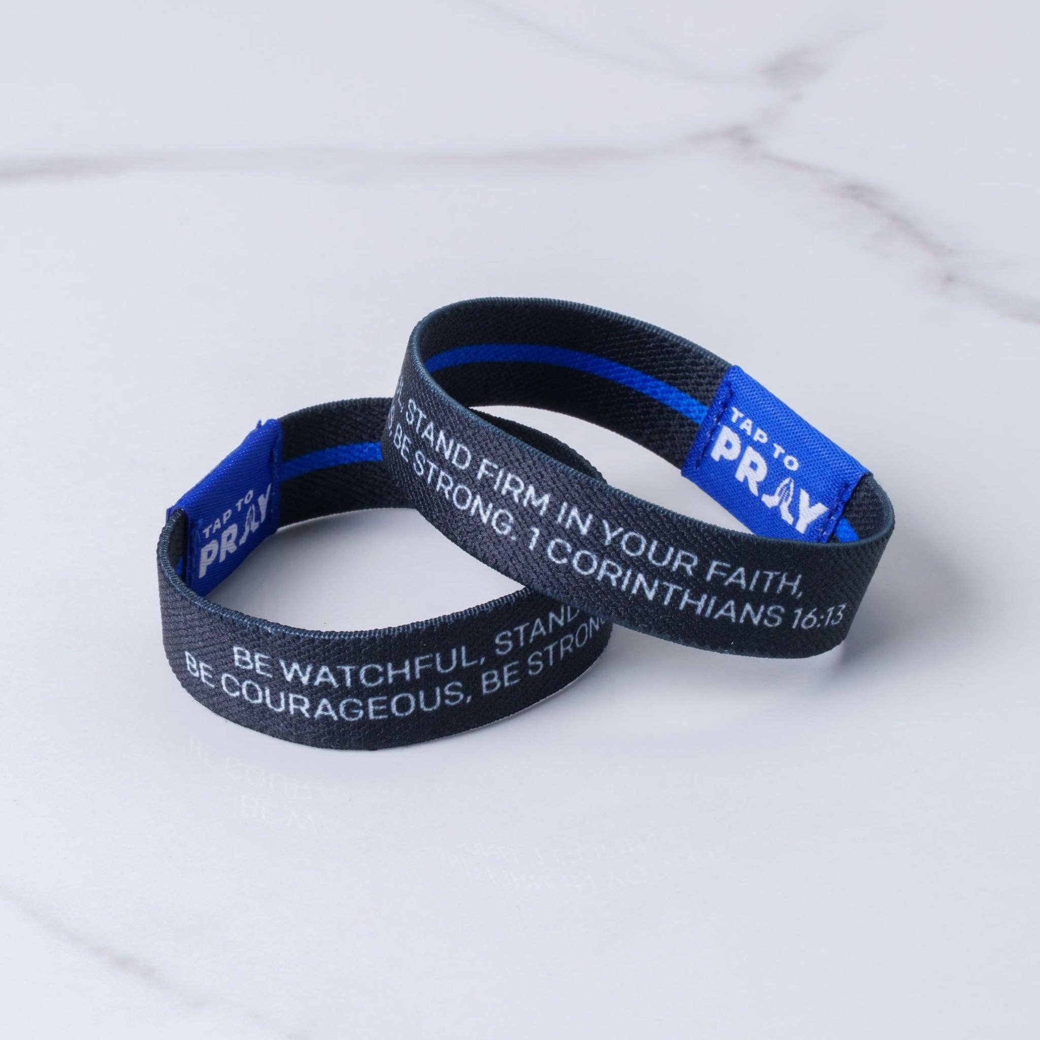 Versible - Wholesale Wristband - Tap To Pray® Wristband – First Responders - Law Enforcement6