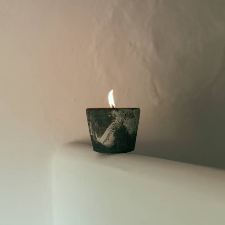 SUMMER SOLACE- Regenerative Tallow Beauty - Wholesale Jar/Filled Candle - Souchong Debut – Earthen Clay Smoke-Brushed Terracotta, 4 oz3