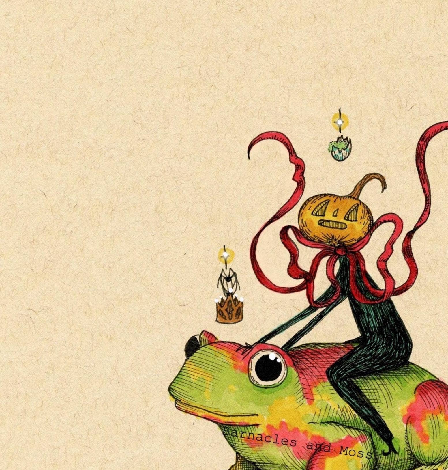 Barnacles and Moss – wholesale Art print – Fancy Bugs Fine Art Print1