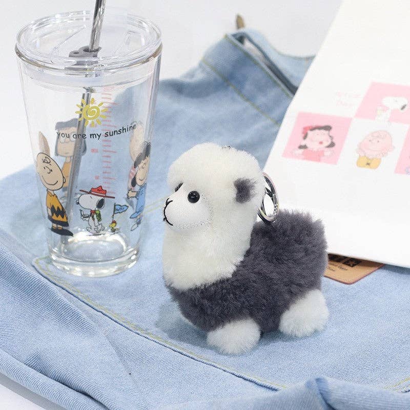 FurDecoration - Vendita all'ingrosso Portachiavi - Donna - Portachiavi in lana di alpaca mini - adorabile e alla moda8