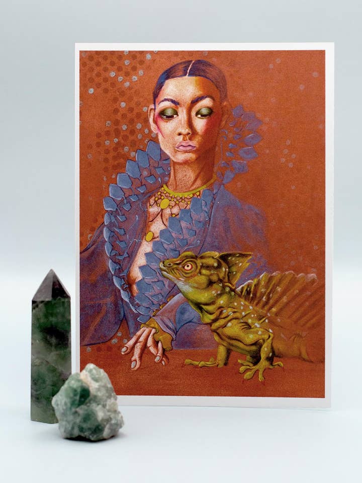 Impressions de Lézard Familier pour la vente par Whimsy Lantern