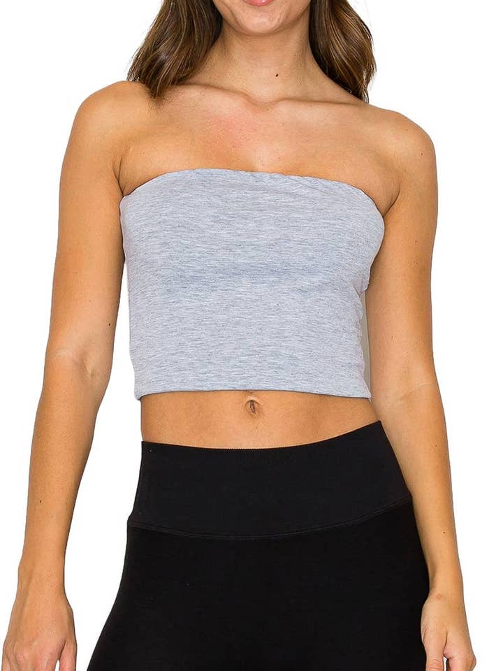 Double Layered Tube Top for wholesale by Vanilla Monkey