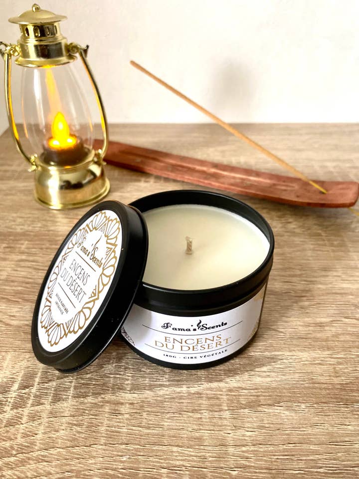 Desert Røgelse Duftlys for engroshandel hos Fama's Scents